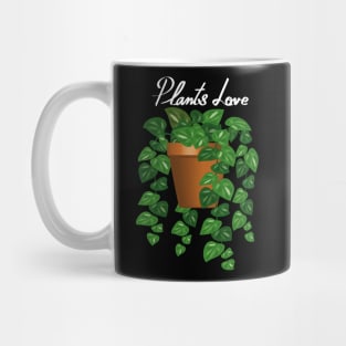 Plants Love - Marble Pothos Mug